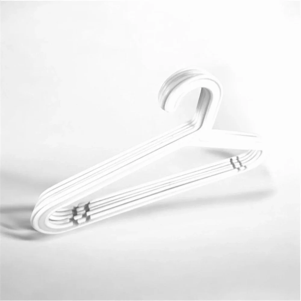IKEA Bagis White Slim Plastic Closet Hangers SET - Pack of 4 (Vintage - Rare)